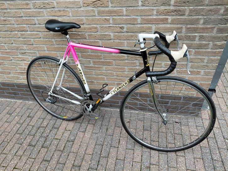 Retro koersfiets-volledig in orde gezet., Fietsen en Brommers, Fietsen | Racefietsen, Gebruikt, Overige merken, 10 tot 15 versnellingen