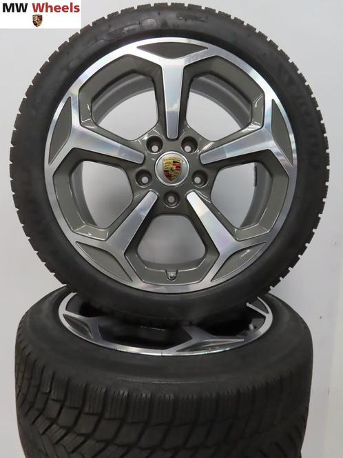 Originele Porsche Taycan 20 inch velgen nieuwe winterbanden, Auto-onderdelen, Banden en Velgen, Banden en Velgen, Winterbanden