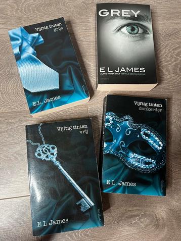 50 shades trilogy + grey beschikbaar voor biedingen