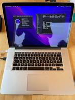 Macbook Pro 15 inch 16 GB RAM 256 GB SSD, Computers en Software, Apple Macbooks, 256 GB, 2 tot 3 Ghz, 15 inch, Ophalen of Verzenden