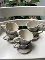 6 sacs Ikea avec soucoupes, Enlèvement ou Envoi, Comme neuf, Porcelaine, Tasse et/ou soucoupe
