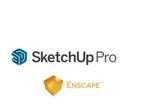 SketchUp Pro 2024 + Enscape 3D 4 | Win, Enlèvement, Neuf, Windows