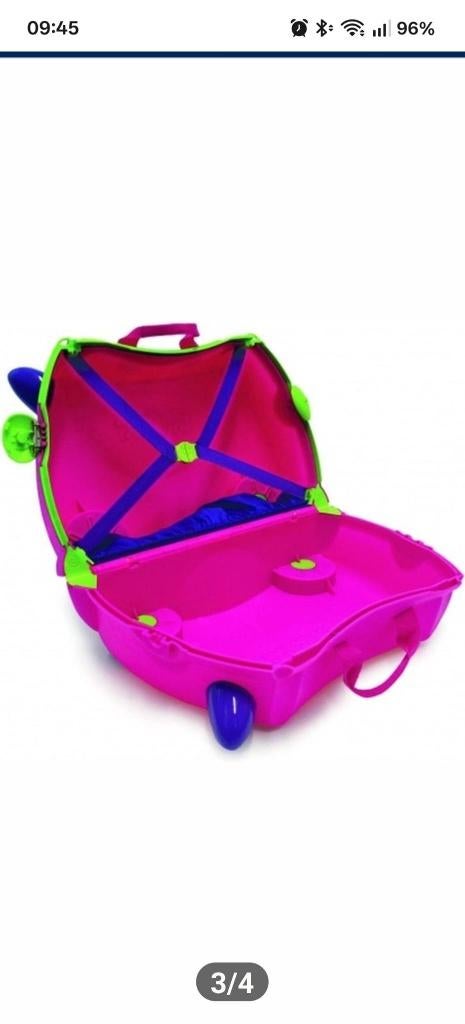 Trunki Ride-on Handbagage koffer 46 cm - Trixie, Handtassen en Accessoires, Koffers, Nieuw, Hard kunststof, Minder dan 50 cm, 35 tot 45 cm