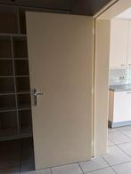 7 witte deuren en 2 in hout, Doe-het-zelf en Bouw, Deuren en Vliegenramen, Ophalen, Gebruikt, Minder dan 80 cm, Binnendeur