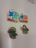 4 pins smurfen  Peyo 1992  minute maid, Ophalen of Verzenden, Zo goed als nieuw