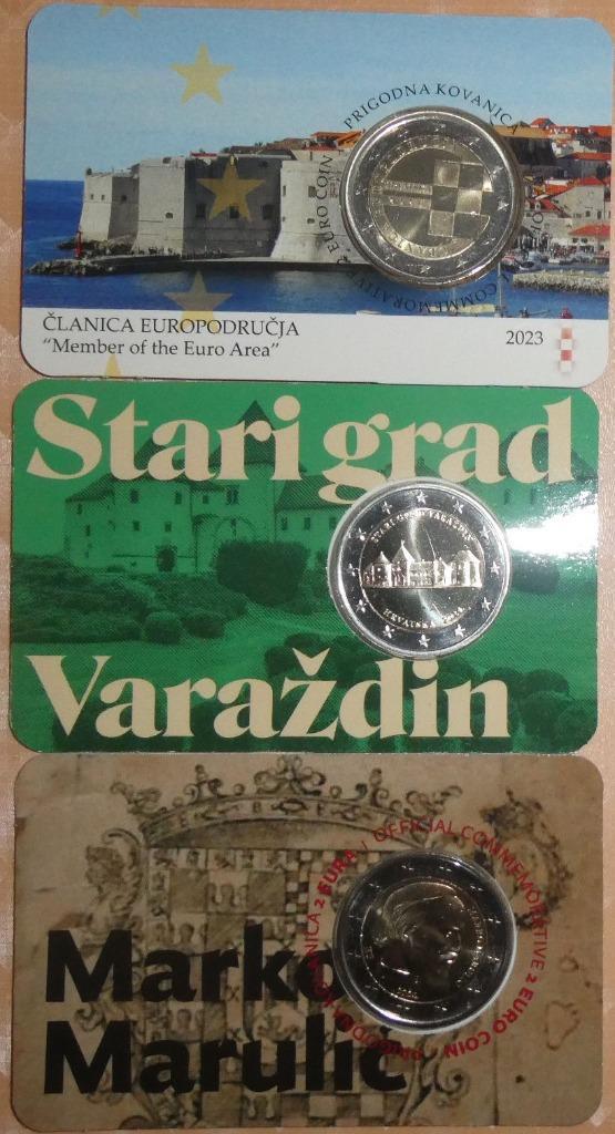 2 euro's Kroatië 2023-2024, Postzegels en Munten, Munten | Europa | Euromunten, Losse munt, 2 euro, Overige landen, Ophalen of Verzenden