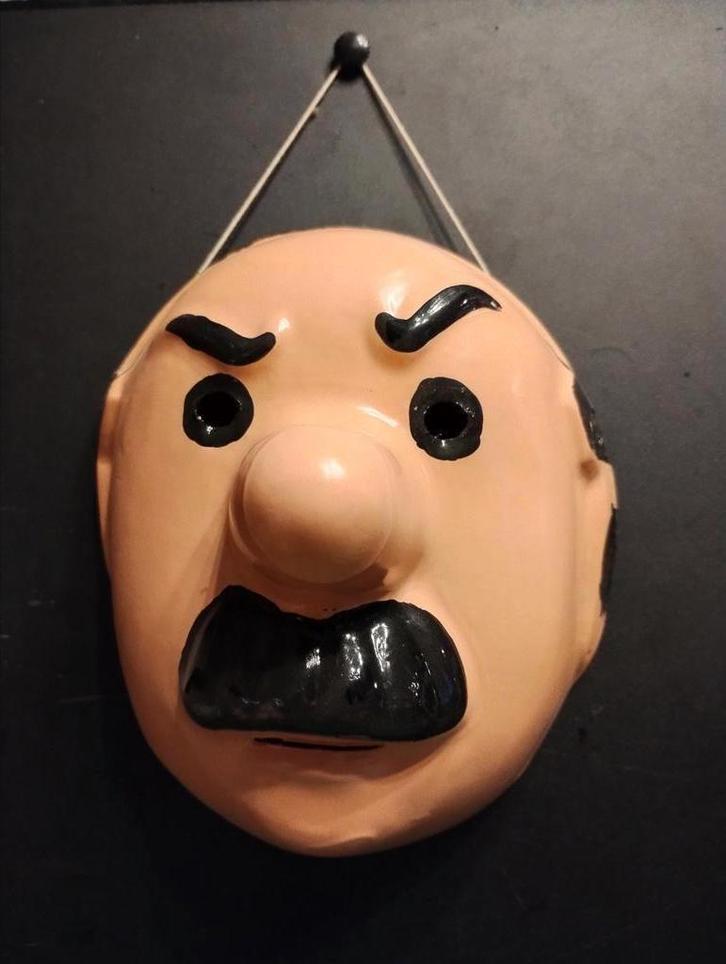 kuifjes bon - masker jaren 50 : janssen. perfecte staat ., Verzamelen, Stripfiguren, Zo goed als nieuw, Gebruiksvoorwerp, Kuifje