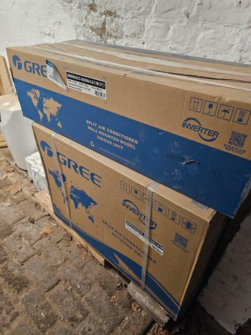 Ensemble Climatiseur Gree avec pompe à chaleur, Elektronische apparatuur, Airco's, Nieuw, Ophalen