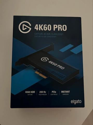 Elgato 4k60 pro capture card, Enlèvement, Comme neuf