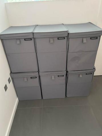 +++ 6 wasmanden van Brabantia +++   disponible aux enchères