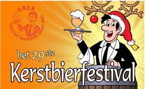 4x ZATERDAG tickets voor het Kerstbierfestival, Tickets en Kaartjes, Evenementen en Festivals, Drie personen of meer