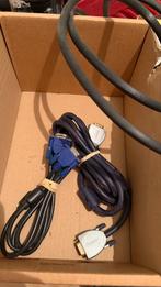 Lot de câbles VGA, TV, Hi-fi & Vidéo, Câbles audio & Câbles de télévision, Enlèvement, Utilisé, Autres câbles