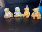 Cherished teddies.4 minis, Verzamelen, Ophalen of Verzenden, Zo goed als nieuw, Beeldje, Cherished Teddies