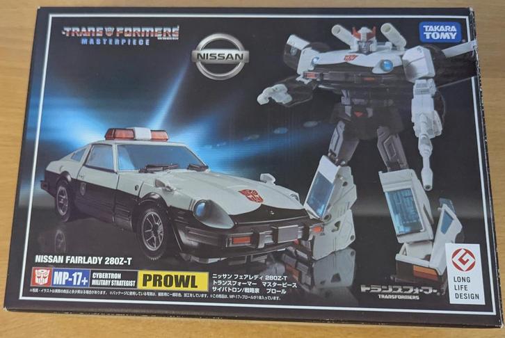 TakaraTomy Transformers G1 Masterpiece MP-17+ Prowl, Verzamelen, Beelden en Beeldjes, Zo goed als nieuw, Verzenden