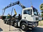 MAN TGA 35.390 8x4 HOOKLIFT + CRANE HIAB 166-4 - RADIO / 5+6, Auto's, Vrachtwagens, Achterwielaandrijving, Overige kleuren, MAN