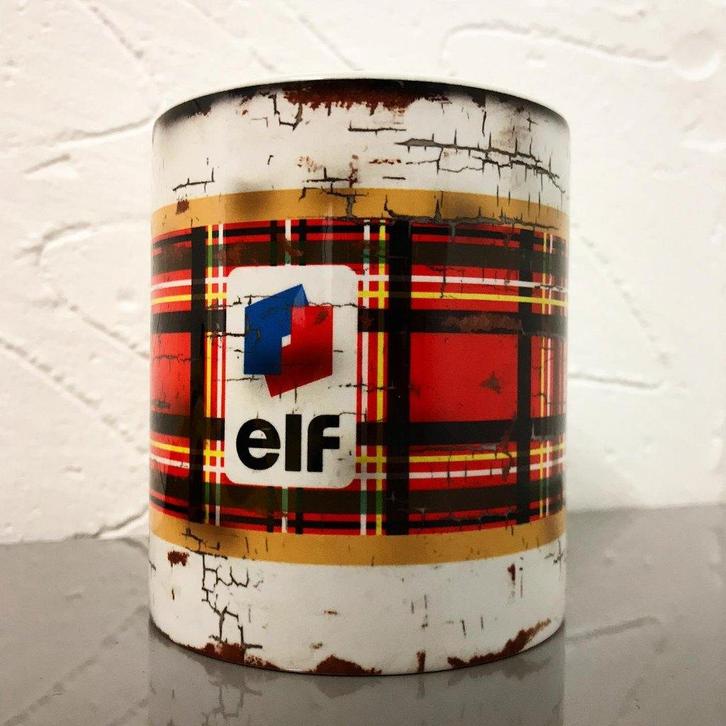 Jackie Stewart Helmet mok Vintage olie F1 Autosport NIEUW, Collections, Marques automobiles, Motos & Formules 1, Neuf, ForTwo