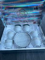 Nieuw! Set van koffiekopjes en schoteltjes, Nieuw, Ophalen of Verzenden, Overige stijlen, Kop(pen) en/of Schotel(s)