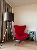Fauteuil Lounge Egg Design Iconique, Huis en Inrichting, Fauteuils, Ophalen, Zo goed als nieuw