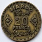 Marokko - 20 franc - 1371 (1952), Ophalen, Overige landen, Losse munt