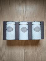Set voorraadpotten 3st   nieuw, Ophalen of Verzenden, Nieuw, Aluminium, Pot, Bus of Blik