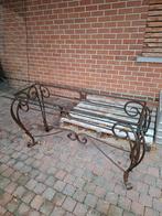 table console en fer forgé plateau en verre, Enlèvement