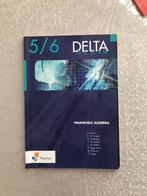 5/6 DELTA Financiele Algebra, Ophalen of Verzenden, Zo goed als nieuw