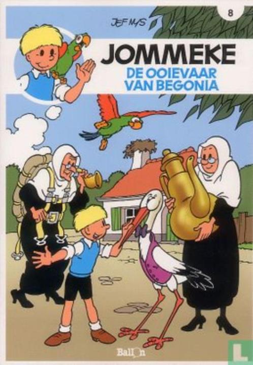 de ooievaar van begonia nr 8, Boeken, Stripverhalen, Nieuw, Eén stripboek, Ophalen of Verzenden