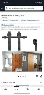 Système de fixation pour porte coulissante(neuf), Ophalen, Zo goed als nieuw