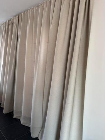 Gordijnen verduisterend - prijs per pand (145cmx300cm) beschikbaar voor biedingen