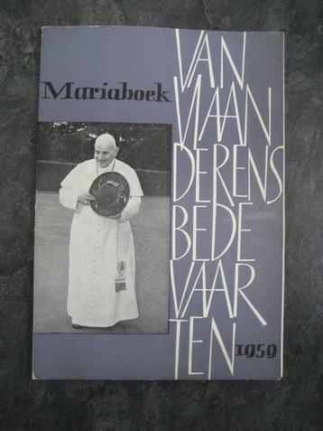 Mariaboek van Vlaanderens bedevaarten 1959 - foto's beschikbaar voor biedingen