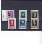 Belg. postzegels 1952 Cult. Uitgifte 892-897, Ophalen of Verzenden, Postfris, Postfris