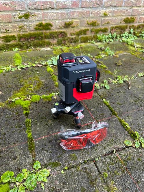 Laser 12 lignes 3D, Doe-het-zelf en Bouw, Meetapparatuur, Zo goed als nieuw, Afstand, Ophalen