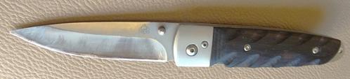 VINTAGE EBENE LINER LOCK ZAKMES „PUMA TECH”, Caravans en Kamperen, Kampeergereedschap, Gebruikt, Verzenden