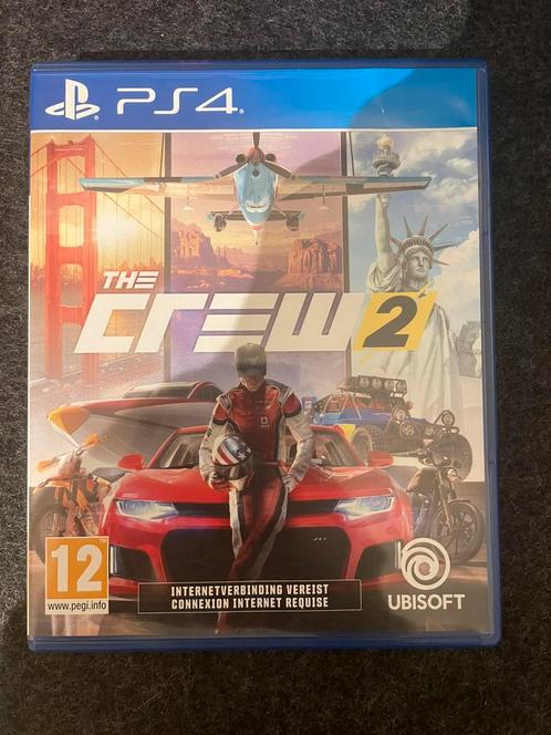 The Crew 2 (PS4), Games en Spelcomputers, Games | Sony PlayStation 4, Zo goed als nieuw, Racen en Vliegen, Vanaf 12 jaar, Online