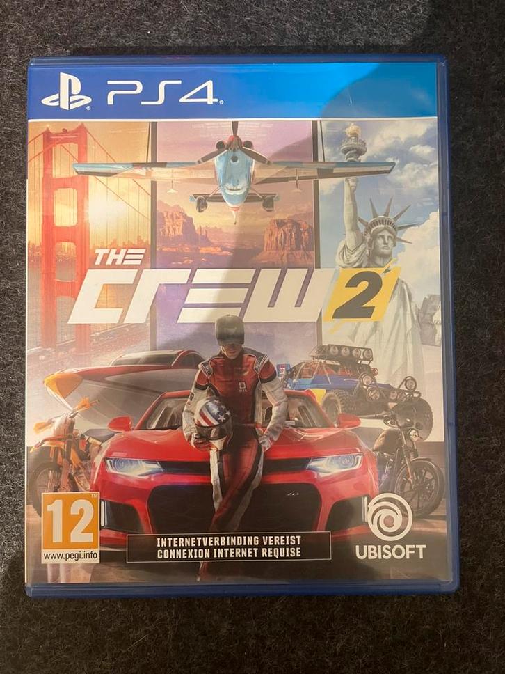 The Crew 2 (PS4), Consoles de jeu & Jeux vidéo, Jeux | Sony PlayStation 4, Comme neuf, Course et Pilotage, À partir de 12 ans