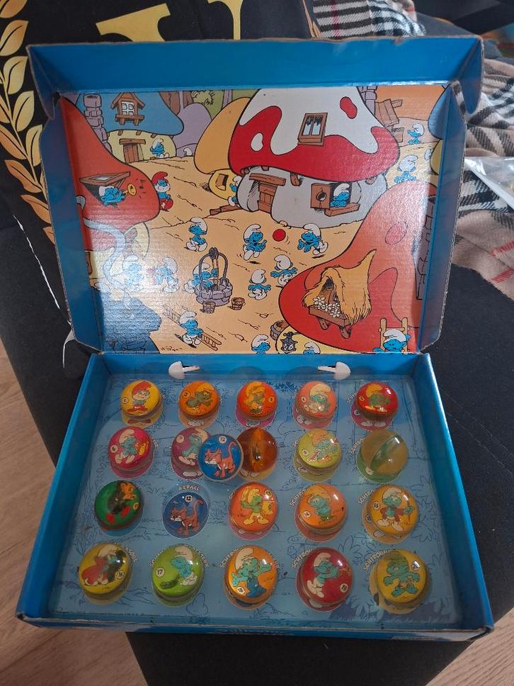 De Smurfen stuiterballen 2013 Cora-Match, Verzamelen, Smurfen, Zo goed als nieuw, Ophalen