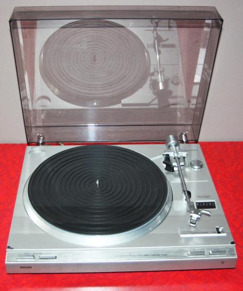 Philips F7224 Platenspeler / 1981 / Made In Holland, TV, Hi-fi & Vidéo, Tourne-disques, Utilisé, Tourne-disque, Philips, Enlèvement ou Envoi