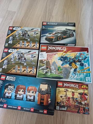 Lego lot (harry potter,ninjago,starwars,speedchampions)