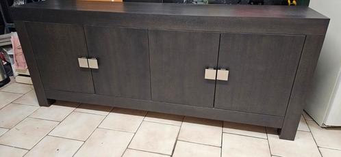 Donkerbruine dressoir kast, Huis en Inrichting, Kasten | Dressoirs, Gebruikt, Ophalen