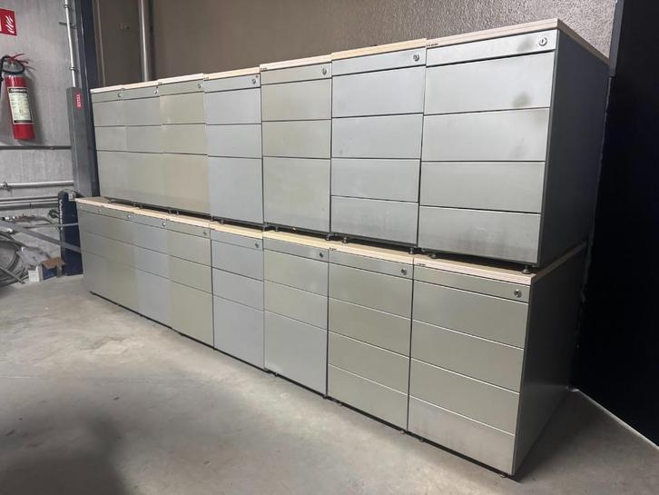 30 x Gebruikte TDS Ladeblokken, Huis en Inrichting, Kasten | Ladekasten, Metaal, Ophalen