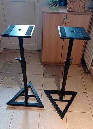 Support pour moniteurs studio, Musique & Instruments, Enlèvement, Comme neuf, Pied, Haut-parleur