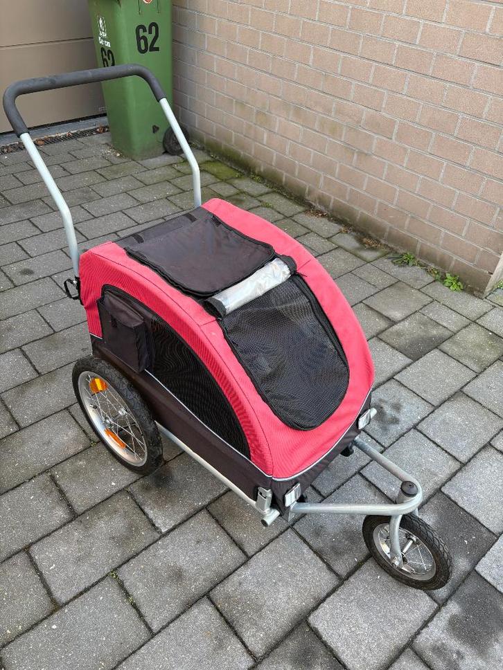 Hondenbuggy / hondenkar /fietskar, Animaux & Accessoires, Accessoires pour chiens, Comme neuf, Enlèvement