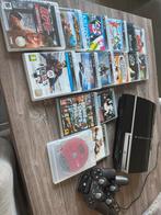 Playstation 3 inclusief controllers en 16 spellen!, Games en Spelcomputers, Ophalen, Met games, Met 2 controllers, Zo goed als nieuw