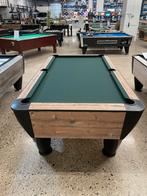 Pooltafel Sam 7ft met mosgroen laken, Ophalen, Zo goed als nieuw, Pooltafel