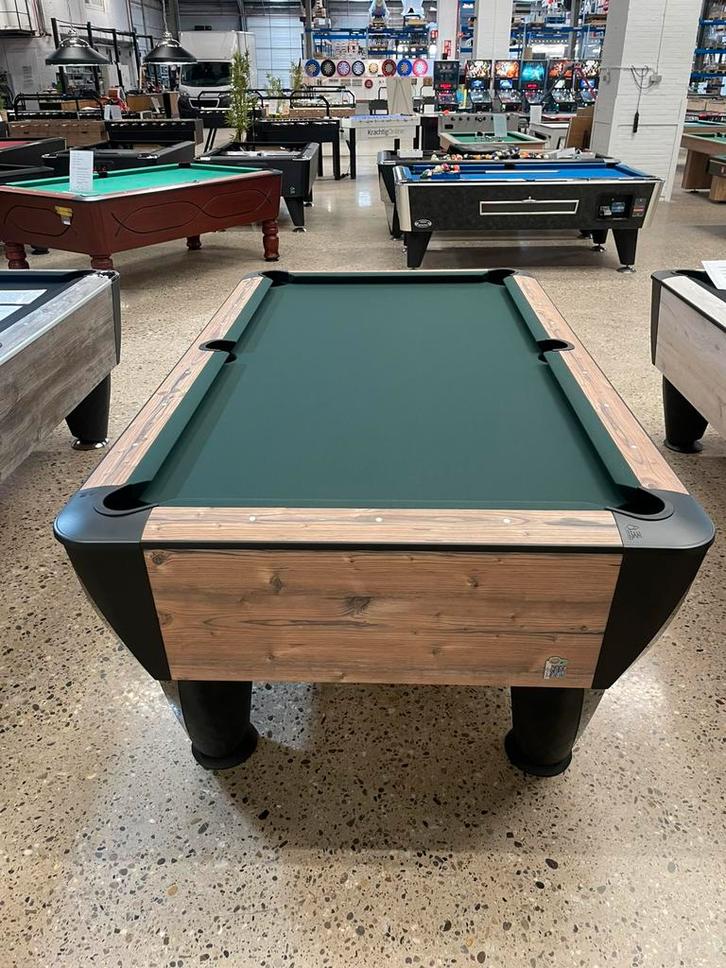 Billard américain Sam 7ft avec tapis vert mousse, Sports & Fitness, Billards & Billards américains, Neuf, Table de billard, Table de billard