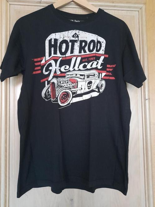 T-shirt vintage Hotrod Hellcat - grand, Vêtements | Hommes, T-shirts, Porté, Taille 52/54 (L), Noir, Enlèvement ou Envoi