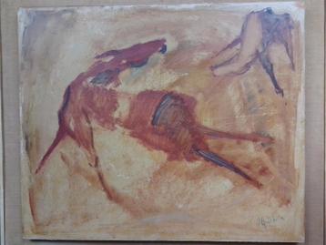 J Grieken  Paard afgeworpen ruiter beschikbaar voor biedingen