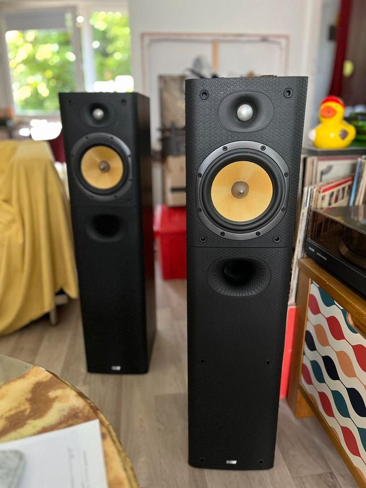 Zwart-wit 602.5 S3, Audio, Tv en Foto, Luidsprekerboxen, Gebruikt, Center speaker, 60 tot 120 watt, Bowers & Wilkins (B&W), Ophalen of Verzenden