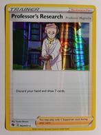 Pokémonkaart Professor's Research Champion's Path 62/73 Holo, Gebruikt, Ophalen of Verzenden, Losse kaart