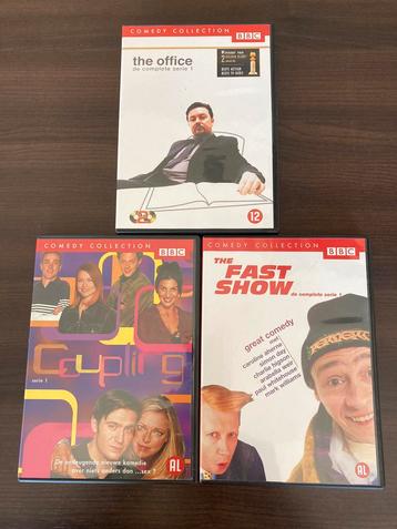 3 DVD’s Engelse Comedy 